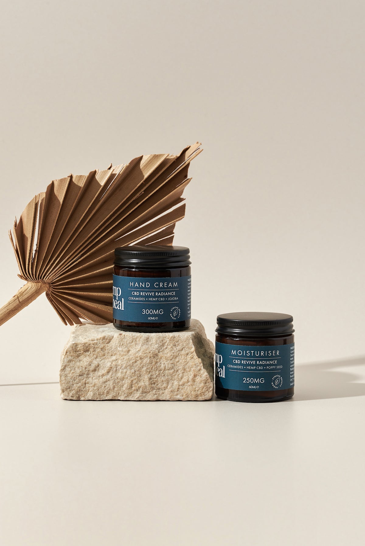 CBD Luxe Radiant Skin Duo: Hand Renewal & Daily Moisture